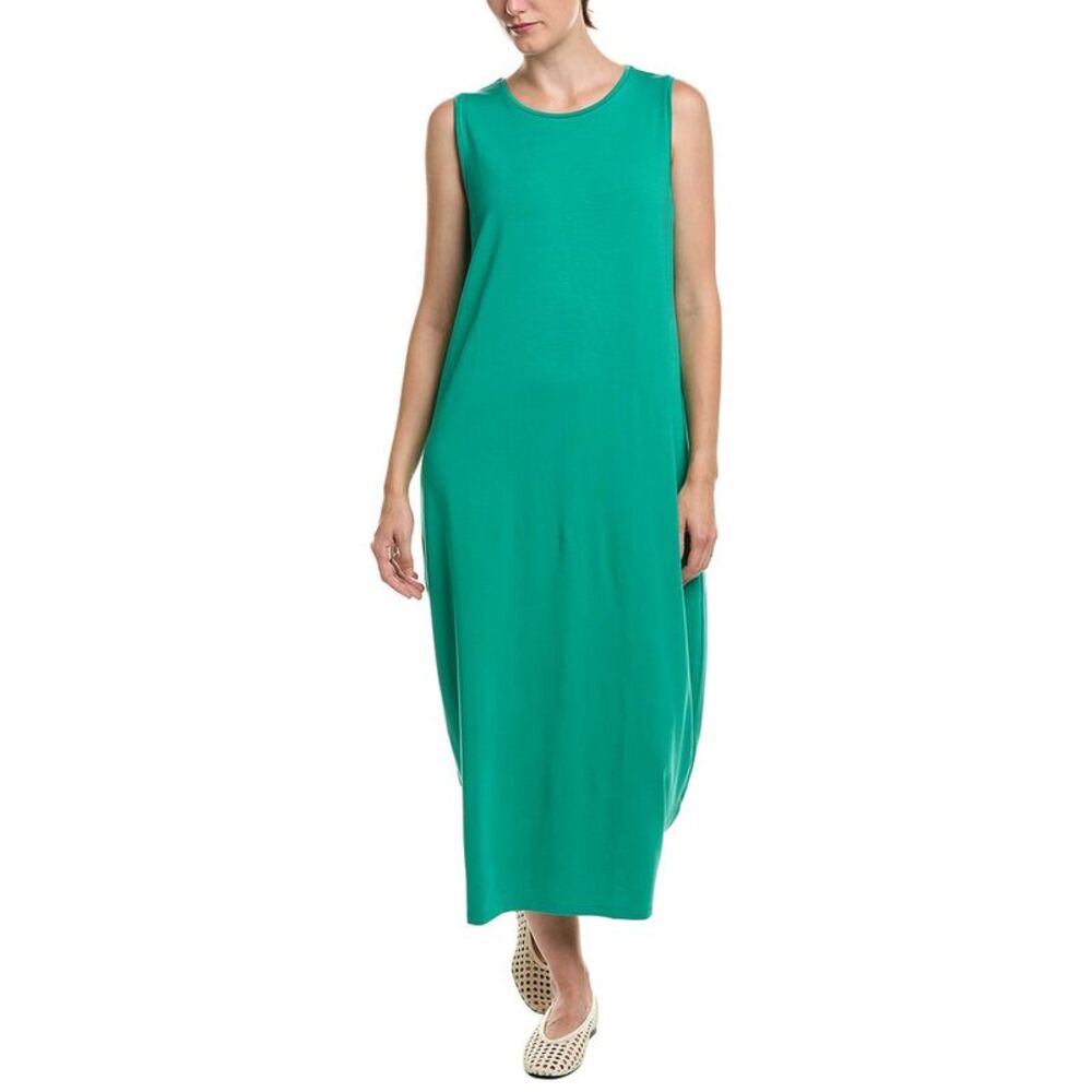Eileen Fisher Womens  Oval Dress, Blue